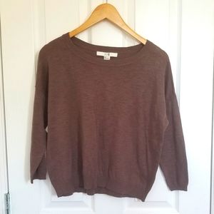🔥[FREE ADD ON] Forever 21 Brown Thin Sweater